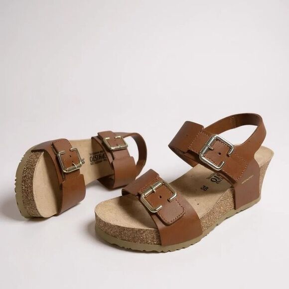 Mephisto Lissandra NEW Supportive  Wedge Sandal Women’s Size 38 EU SOFT‑AIR Cork - Picture 2 of 13